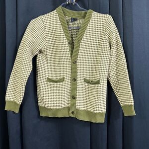 Janie and Jack herringbone cardigan size 7